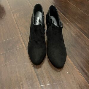 Black Suede Ankle Boots